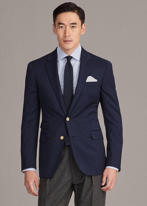 Men's Ralph Lauren Gregory Notch-Lapel Blazers | 765034BQE